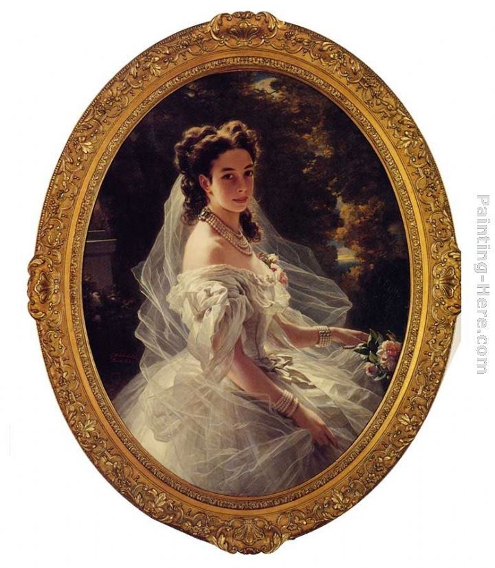 Franz Xavier Winterhalter Pauline Sandor, Princess Metternich